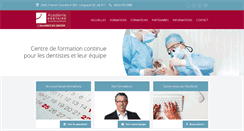 Desktop Screenshot of academiedentaire.com